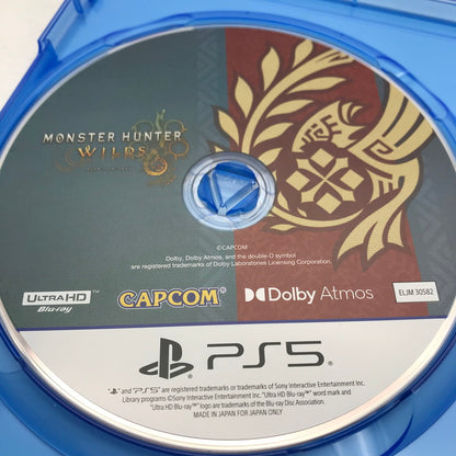 【中古美品】 PlayStation 5 ソフト モンスターハンターワイルズ - PS5 [CERO区分_C/ 15歳以上対象] 026-260803-ky-10-fuz 万代Net店