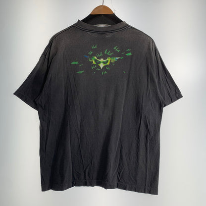【中古品】【メンズ】 SAINT MICHAEL セントマイケル THE DARK KNIGHT JOKER SS TEE 半袖 トップス Tシャツ ダークナイト ジョーカー 古着 140-260805-mh-04-fuzh サイズ：L カラー：ブラック 万代Net店