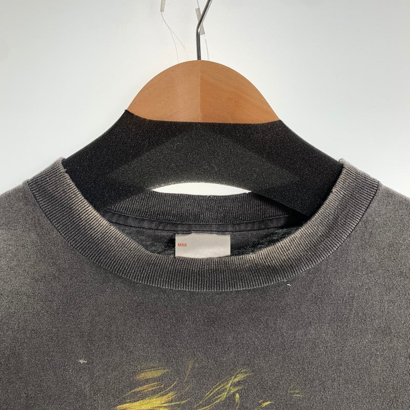 【中古品】【メンズ】 SAINT MICHAEL セントマイケル THE DARK KNIGHT JOKER SS TEE 半袖 トップス Tシャツ ダークナイト ジョーカー 古着 140-260805-mh-04-fuzh サイズ：L カラー：ブラック 万代Net店