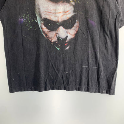 【中古品】【メンズ】 SAINT MICHAEL セントマイケル THE DARK KNIGHT JOKER SS TEE 半袖 トップス Tシャツ ダークナイト ジョーカー 古着 140-260805-mh-04-fuzh サイズ：L カラー：ブラック 万代Net店
