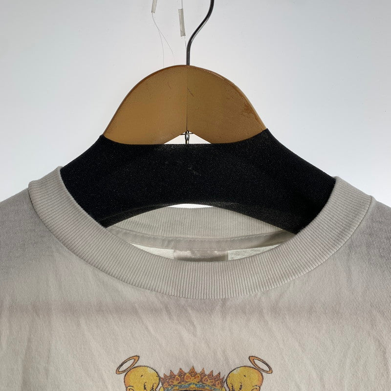 【中古品】【メンズ】 SAINT MICHAEL セントマイケル アベイシングエイプ SM-HR1-0000-C36 GENERATION BAPE SS TEE 半袖 トップス Tシャツ 古着 140-260805-mh-02-fuzh サイズ：M カラー：ホワイト 万代Net店