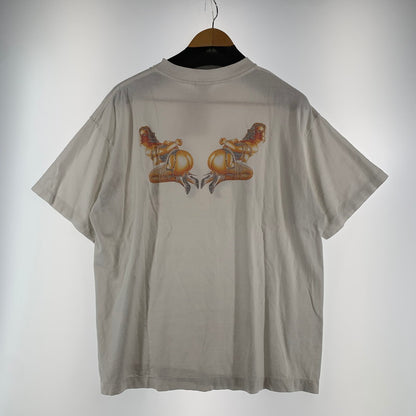 【中古品】【メンズ】 SAINT MICHAEL セントマイケル SM-HR1-0000-C78 SORAYAMA SRYM SS TEE 半袖 トップス Tシャツ 古着 140-260805-mh-05-fuzh サイズ：L カラー：ホワイト 万代Net店