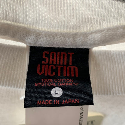 【中古品】【メンズ】 SAINT MICHAEL セントマイケル SM-HR1-0000-C78 SORAYAMA SRYM SS TEE 半袖 トップス Tシャツ 古着 140-260805-mh-05-fuzh サイズ：L カラー：ホワイト 万代Net店