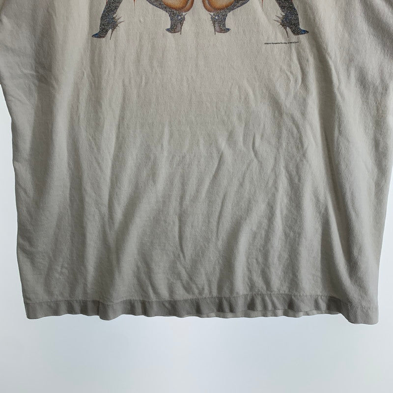【中古品】【メンズ】 SAINT MICHAEL セントマイケル SM-HR1-0000-C78 SORAYAMA SRYM SS TEE 半袖 トップス Tシャツ 古着 140-260805-mh-05-fuzh サイズ：L カラー：ホワイト 万代Net店