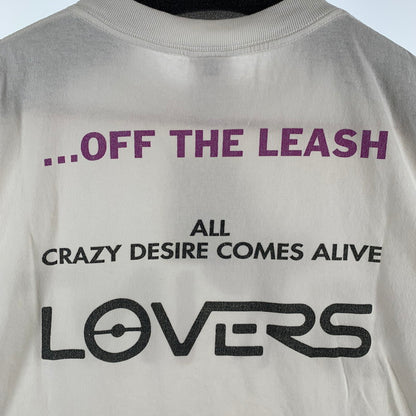 【中古品】【メンズ】 SAINT MICHAEL セントマイケル SM-HR1-0000-C79 LOVER SRYM SS TEE 半袖 トップス Tシャツ 古着 140-260805-mh-06-fuzh サイズ：L カラー：ホワイト 万代Net店