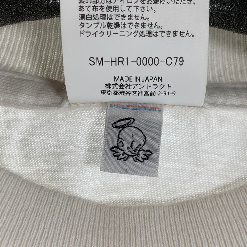 【中古品】【メンズ】 SAINT MICHAEL セントマイケル SM-HR1-0000-C79 LOVER SRYM SS TEE 半袖 トップス Tシャツ 古着 140-260805-mh-06-fuzh サイズ：L カラー：ホワイト 万代Net店