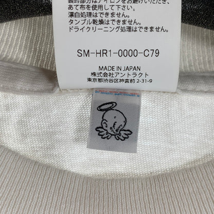 【中古品】【メンズ】 SAINT MICHAEL セントマイケル SM-HR1-0000-C79 LOVER SRYM SS TEE 半袖 トップス Tシャツ 古着 140-260805-mh-06-fuzh サイズ：L カラー：ホワイト 万代Net店
