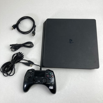 【中古品】 PlayStation 4 ジェット・ブラック 500GB(CUH-2200AB01) 本体キズ・コントローラー非純正品 033-260803-MO-13-fuz 万代Net店