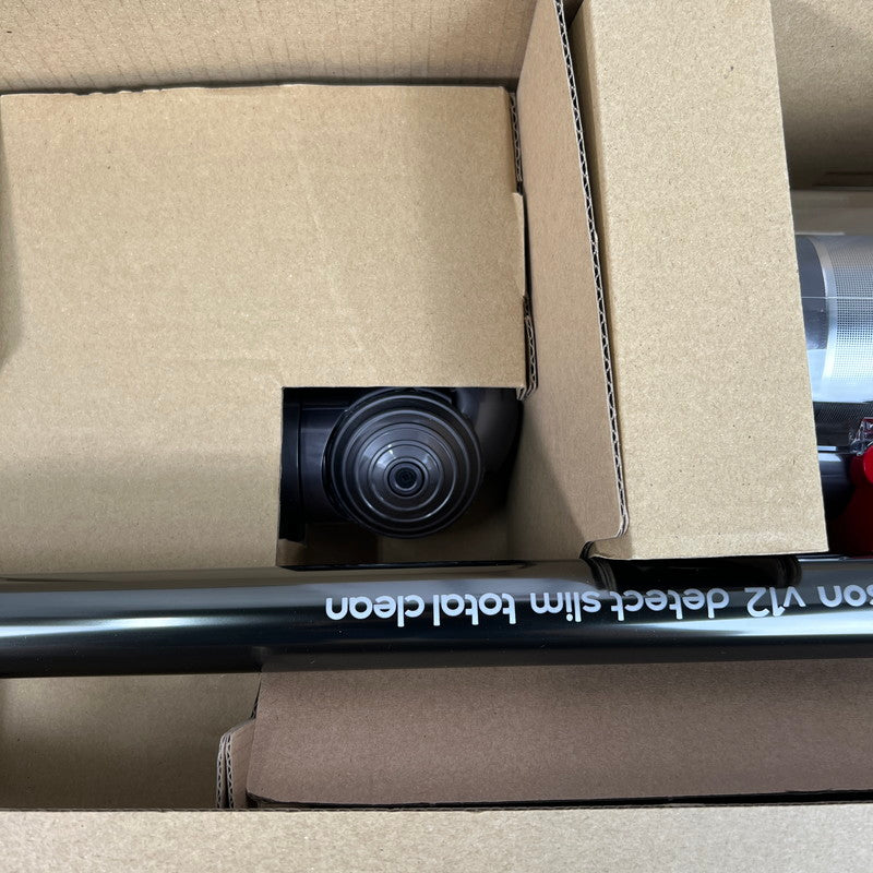 【中古品】 dyson ダイソン V12 detect slim fluffy SV20 コードレススティッククリーナー スタンド付き 掃除機 通電確認済 ※外箱に傷みあり 100-260811-io-04-fuz 万代Net店