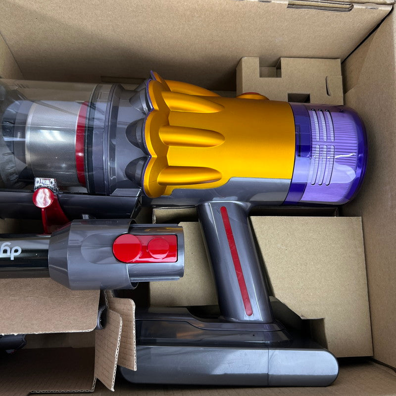 【中古品】 dyson ダイソン V12 detect slim fluffy SV20 コードレススティッククリーナー スタンド付き 掃除機 通電確認済 ※外箱に傷みあり 100-260811-io-04-fuz 万代Net店