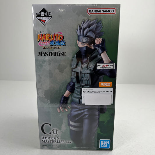 【中古美品】 未開封 一番くじ NARUTO-ナルト- 疾風伝 風影奪還編 C賞 はたけカカシ MASTERLISE フィギュア 051-260811-io-18-fuzh 万代Net店
