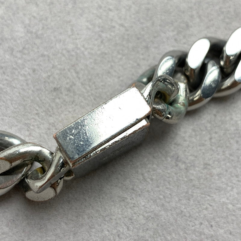 【中古品】【メンズ】 FENDI フェンディ FF NECKLACE SILVER 本体のみ ロゴ チェーン ネックレス シルバー 182-260805-mh-01-fuzh カラー：シルバー 万代Net店