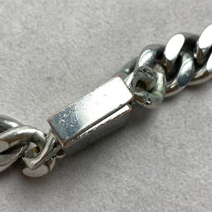 【中古品】【メンズ】 FENDI フェンディ FF NECKLACE SILVER 本体のみ ロゴ チェーン ネックレス シルバー 182-260805-mh-01-fuzh カラー：シルバー 万代Net店