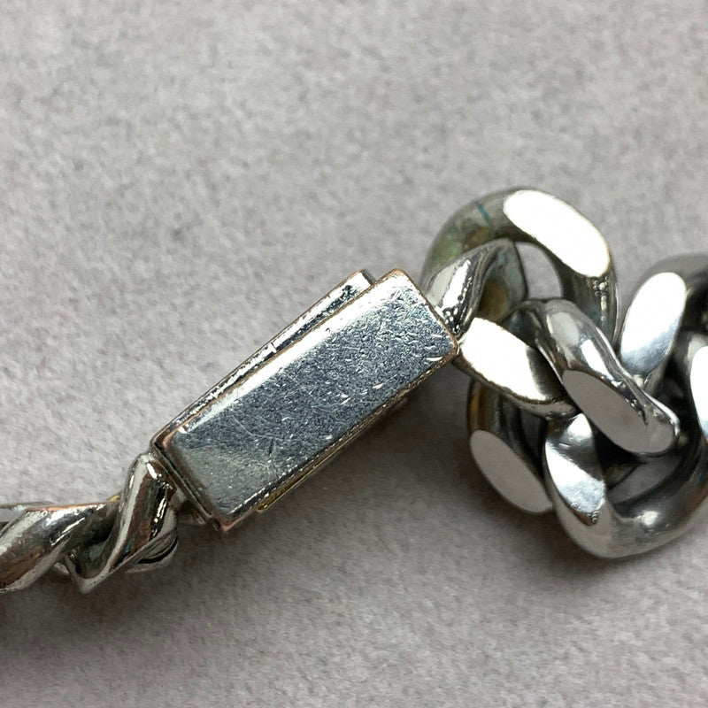 【中古品】【メンズ】 FENDI フェンディ FF NECKLACE SILVER 本体のみ ロゴ チェーン ネックレス シルバー 182-260805-mh-01-fuzh カラー：シルバー 万代Net店