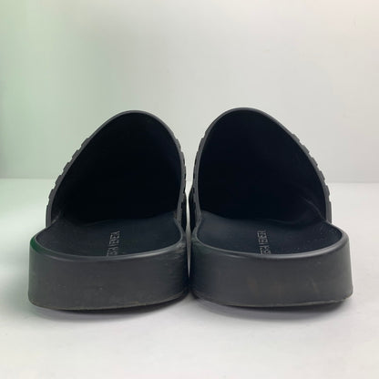 【中古品】【メンズ】 BOTTEGA VENETA ボッテガ・ヴェネタ ラバー スライダー サンダル 靴 164-260805-mh-08-fuzh サイズ：40 カラー：ブラック 万代Net店