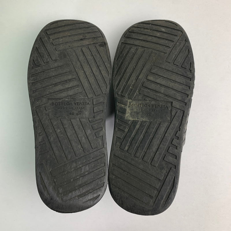 【中古品】【メンズ】 BOTTEGA VENETA ボッテガ・ヴェネタ ラバー スライダー サンダル 靴 164-260805-mh-08-fuzh サイズ：40 カラー：ブラック 万代Net店