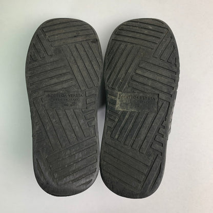 【中古品】【メンズ】 BOTTEGA VENETA ボッテガ・ヴェネタ ラバー スライダー サンダル 靴 164-260805-mh-08-fuzh サイズ：40 カラー：ブラック 万代Net店