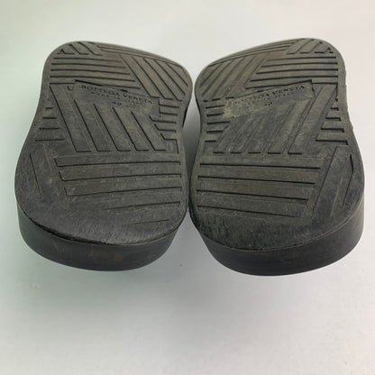 【中古品】【メンズ】 BOTTEGA VENETA ボッテガ・ヴェネタ ラバー スライダー サンダル 靴 164-260805-mh-08-fuzh サイズ：40 カラー：ブラック 万代Net店