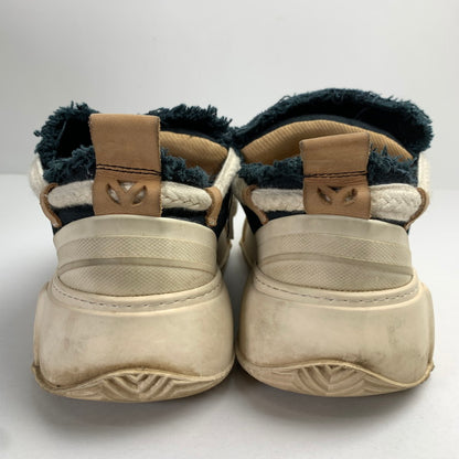 【中古品】【メンズ】 VALABASAS ヴァラバサス VISION DENIM BLUE SHOES デニム スニーカー 靴 162-260805-mh-07-fuzh サイズ：26.5cm カラー：ブラック 万代Net店