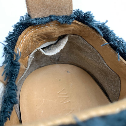 【中古品】【メンズ】 VALABASAS ヴァラバサス VISION DENIM BLUE SHOES デニム スニーカー 靴 162-260805-mh-07-fuzh サイズ：26.5cm カラー：ブラック 万代Net店