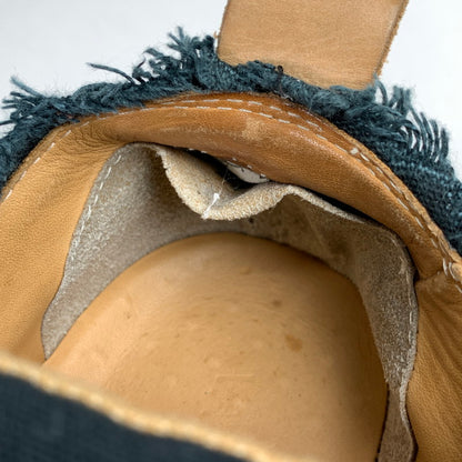【中古品】【メンズ】 VALABASAS ヴァラバサス VISION DENIM BLUE SHOES デニム スニーカー 靴 162-260805-mh-07-fuzh サイズ：26.5cm カラー：ブラック 万代Net店
