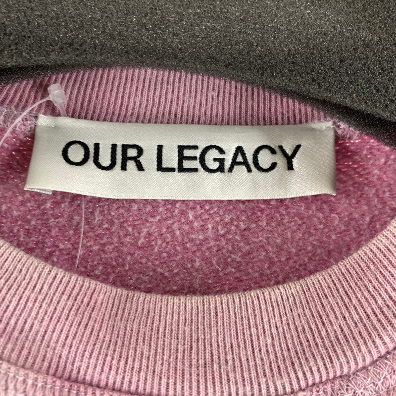 【中古品】【メンズ】 OUR LEGACY アワーレガシー CREWN ECK SWEAT SHIRT クルー ネック スウェット シャツ 147-260805-ny-13-fuzh サイズ：46 カラー：パープル 万代Net店