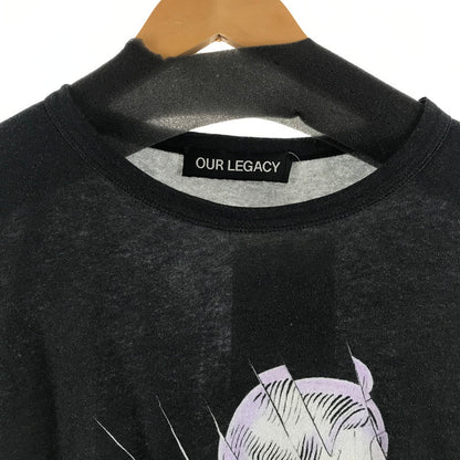 【中古品】【メンズ】 OUR LEGACY アワーレガシー NEW BOX CYBERNETIC ANGEL SS TEE ニューボックス サイバネティックエンジェルプリントTシャツ カラーBLACK.スカル SIZE:44 2026　 147-260808-ky-50-fuzh 万代Net店
