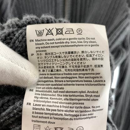 【中古品】【メンズ】 OUR LEGACY アワーレガシー M2253LD KNIT PARKA ニットパーカー 147-260805-ny-12-fuzh サイズ：48 カラー：チャコール 万代Net店