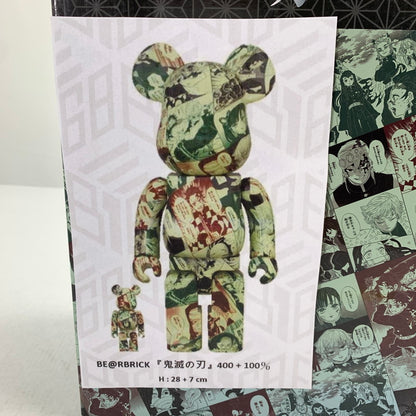 【中古美品】 未開封 BE@RBRICK ベアブリック 鬼滅の刃 100% 400% フィギュア 051-260819-io-47-fuzh 万代Net店