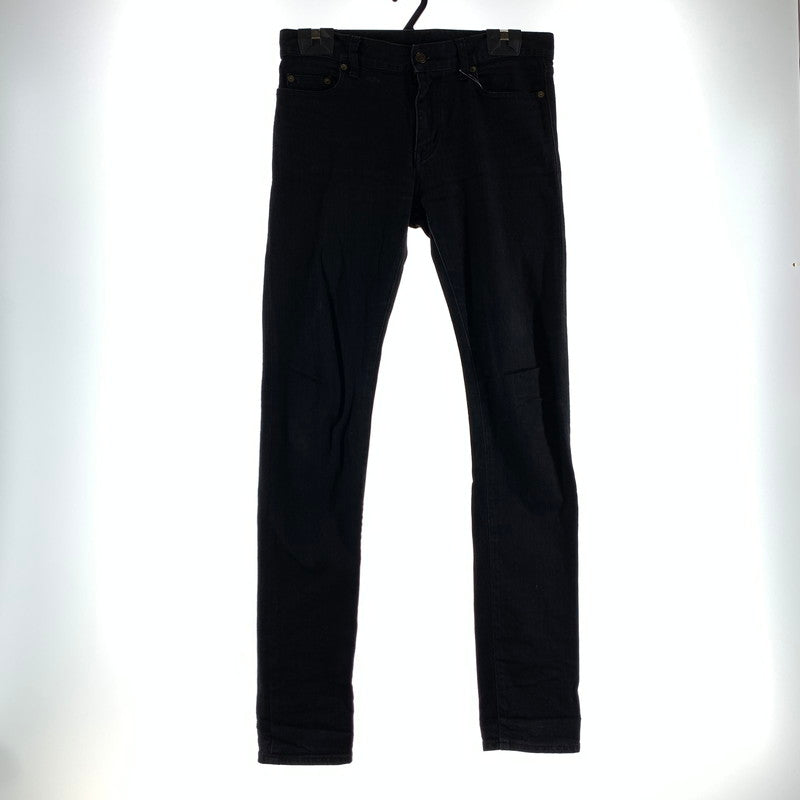 【中古品】【メンズ】 SAINT LAURENT サンローラン 376906 YYS02 DENIM PANTS スキニー デニムパンツ 152-260805-ny-16-fuzh サイズ：30 カラー：ブラック 万代Net店