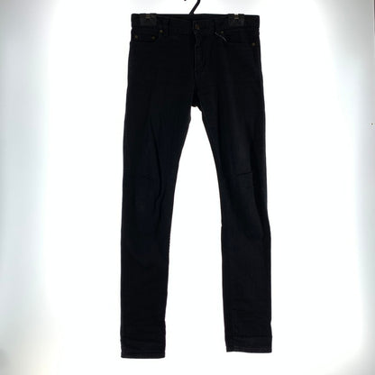 【中古品】【メンズ】 SAINT LAURENT サンローラン 376906 YYS02 DENIM PANTS スキニー デニムパンツ 152-260805-ny-16-fuzh サイズ：30 カラー：ブラック 万代Net店