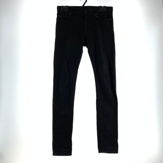 【中古品】【メンズ】 SAINT LAURENT サンローラン 376906 YYS02 DENIM PANTS スキニー デニムパンツ 152-260805-ny-16-fuzh サイズ：30 カラー：ブラック 万代Net店