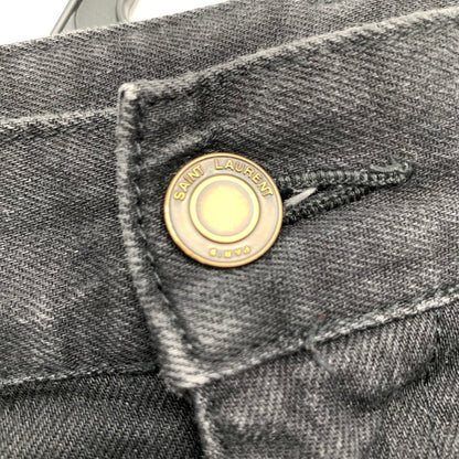 【中古品】【メンズ】 SAINT LAURENT サンローラン 376906 YYS02 DENIM PANTS スキニー デニムパンツ 152-260805-ny-16-fuzh サイズ：30 カラー：ブラック 万代Net店