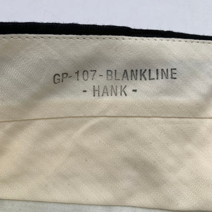 【中古品】【メンズ】 WACKO MARIA ワコマリア GP-107-BLANKLINE PLEATED TROUSERS TYPE-1 ストライプ パンツ 151-260805-ny-15-fuzh サイズ：M カラー：ブラック 万代Net店