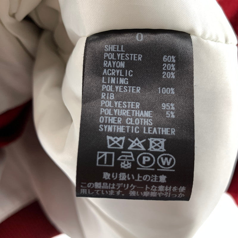 【中古品】【メンズ】 GEN DAI ゲンダイ JACKET ジャケット スナップ ボンバーラインジャケット古着 140-260805-ny-08-fuzh カラー：レッド 万代Net店