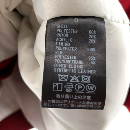 【中古品】【メンズ】 GEN DAI ゲンダイ JACKET ジャケット スナップ ボンバーラインジャケット古着 140-260805-ny-08-fuzh カラー：レッド 万代Net店