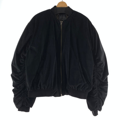 【中古品】【メンズ】 GEN DAI ゲンダイ JACKET ジャケット ギャザー ベロアジャケット 古着 140-260805-ny-07-fuzh サイズ：1 カラー：ブラック 万代Net店