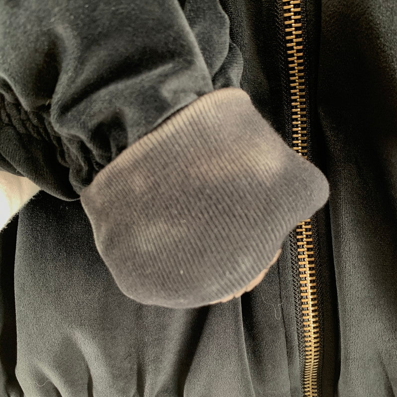 【中古品】【メンズ】 GEN DAI ゲンダイ JACKET ジャケット ギャザー ベロアジャケット 古着 140-260805-ny-07-fuzh サイズ：1 カラー：ブラック 万代Net店