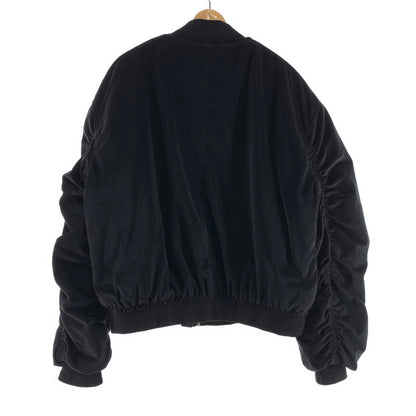 【中古品】【メンズ】 GEN DAI ゲンダイ JACKET ジャケット ギャザー ベロアジャケット 古着 140-260805-ny-07-fuzh サイズ：1 カラー：ブラック 万代Net店