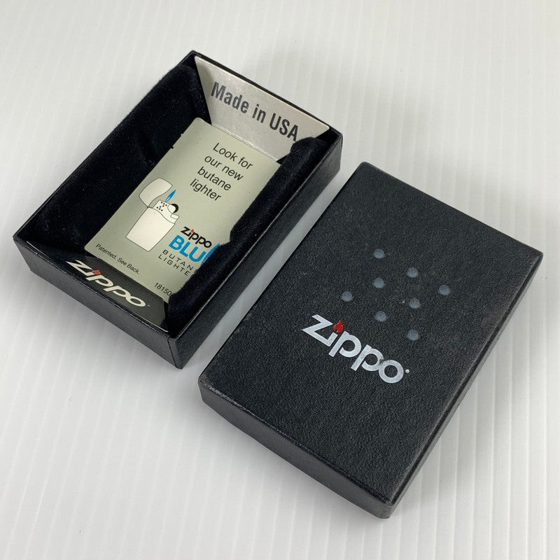 【中古品】【メンズ】 ZIPPO ジッポ オイルライター 喫煙具 ライター BLUE 11年製 AKB48「チームZ」 宮澤佐江 ケース付属 206-261013-io-28-fuzh カラー：ブルー 万代Net店