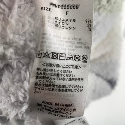 【中古品】【レディース】 GELATO PIQUE ジェラート ピケ ルームウエア 部屋着 WHITE.ボーダー SIZE:ONE ※毛の付着あり 170-260818-io-09-fuzh 万代Net店