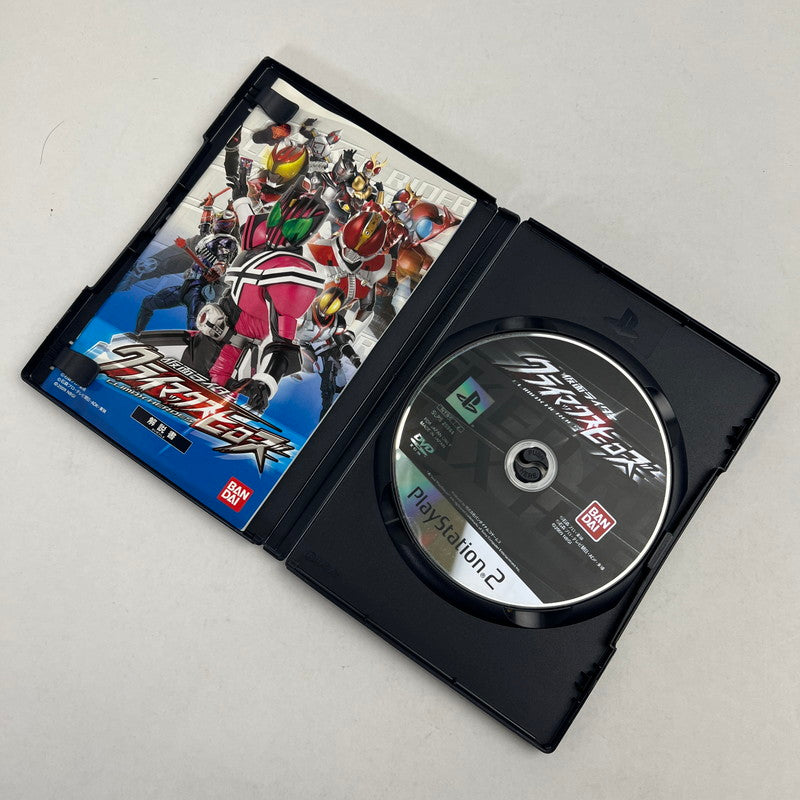 【中古品】 PS2 仮面ライダー クライマックスヒーローズ プレステ2 PS2 レトロゲーム ゲームソフト 動作確認済 ※表紙傷み [CERO区分_A / 全年齢対象商品] 023-260808-io-05-fuzh 万代Net店