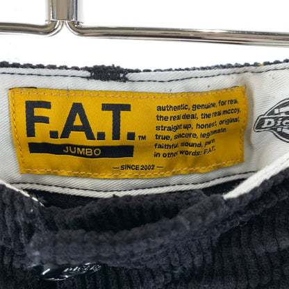 【中古品】【メンズ】 FAT×DICKIES エフエーティー × ディッキーズ F32520-PN20 WALLIES カラーBLACK 黒 SIZE:JUMBO　 153-260806-ky-15-fuzh 万代Net店