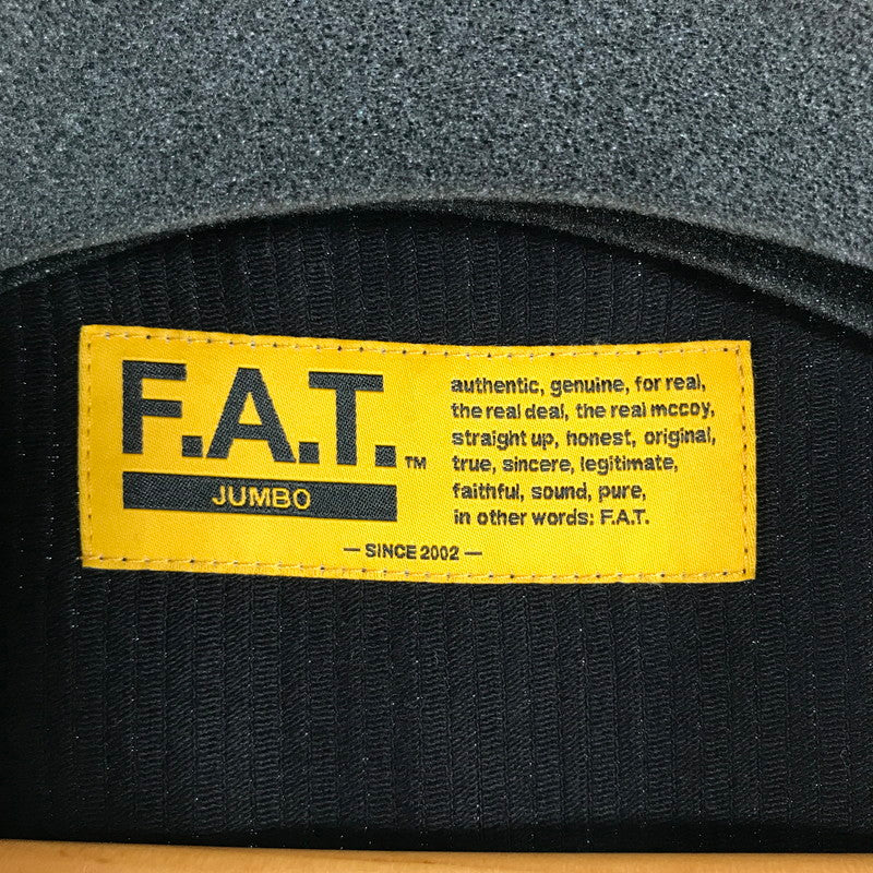 【中古品】【メンズ】 FAT エフエーティー F32520-SH13 WALEOVER ビッグシルエット 長袖 コーデュロイ シャツ トップス 古着 142-260819-mh-04-fuzh サイズ：JUMBO カラー：ブラック 万代Net店