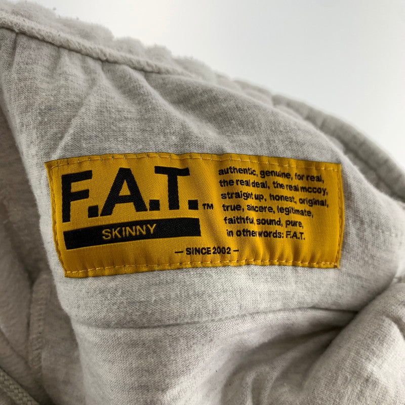 【中古品】【メンズ】 FAT エフ・エー・ティー F32520-PN16 CALIGLETIC スェットパンツ 杢GRAY SIZE:SKINNY　 153-260806-ky-13-fuzh 万代Net店