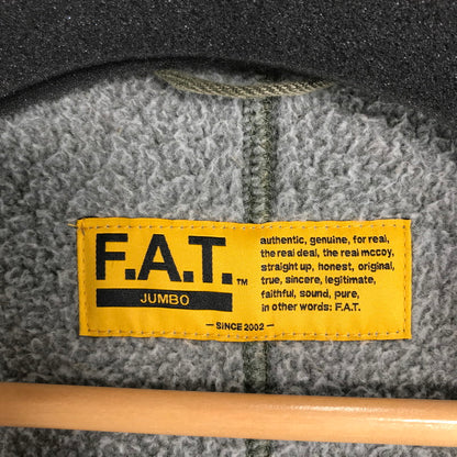 【中古品】【メンズ】 FAT エフエーティー F32610-SW10 FACID.BREAKER ジャケット ビッグシルエット アウター コート 古着 142-260819-mh-03-fuzh サイズ：JUMBO カラー：オリーブ 万代Net店