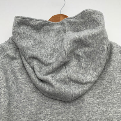 【中古品】【メンズ】 CRONOS クロノス パーカー GRAY.WHITE SIZE:XL フルジップ フーディー ※汚れ・使用感・タグ表記かすれ有 147-260818-io-07-fuzh カラー：グレー 万代Net店