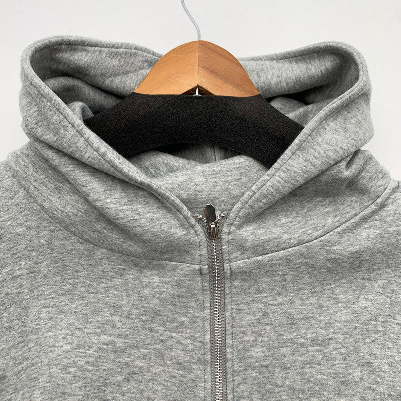 【中古品】【メンズ】 CRONOS クロノス パーカー GRAY.WHITE SIZE:XL フルジップ フーディー ※汚れ・使用感・タグ表記かすれ有 147-260818-io-07-fuzh カラー：グレー 万代Net店