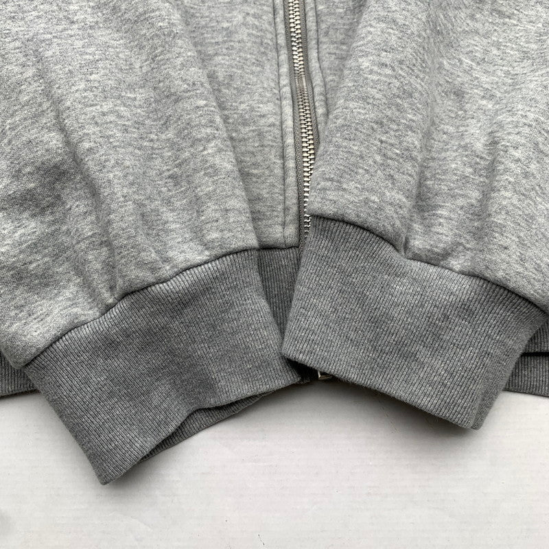 【中古品】【メンズ】 CRONOS クロノス パーカー GRAY.WHITE SIZE:XL フルジップ フーディー ※汚れ・使用感・タグ表記かすれ有 147-260818-io-07-fuzh カラー：グレー 万代Net店