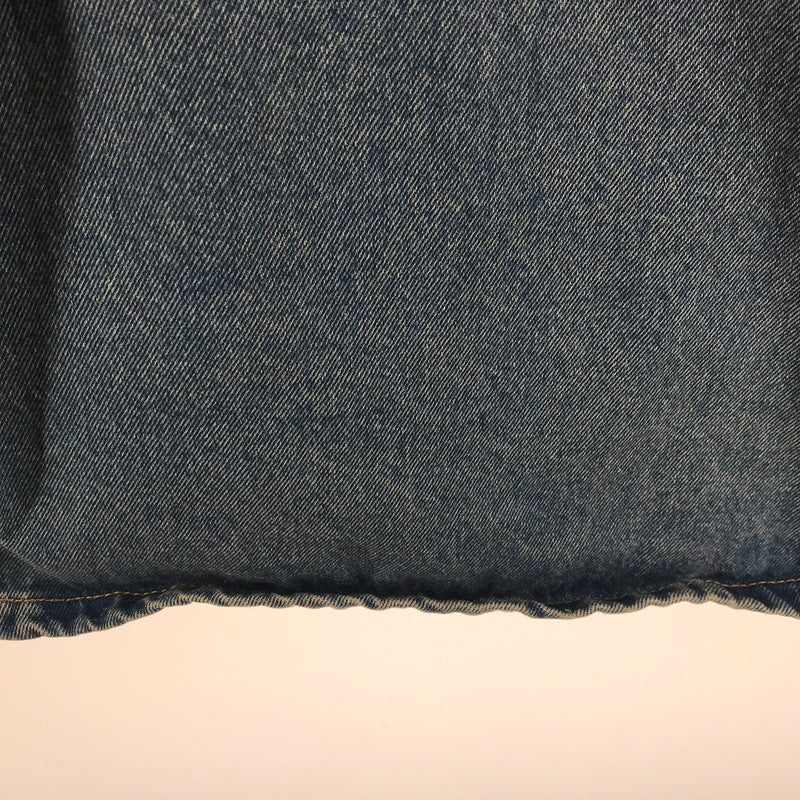 【中古品】【メンズ】 PRADA プラダ オーバーサイズ オーガニックデニム シャツ カラーBLUE SIZE:42 ダメージ加工 168-260806-ky-11-fuzh 万代Net店